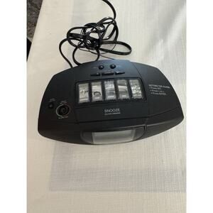 Hampton Digital Tuning Alarm Clock Radio HI-1277B - Country Rock Pop